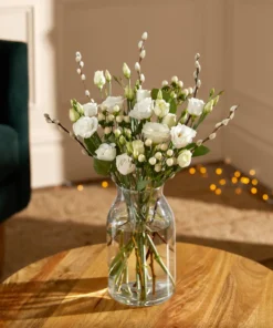 دسته گل لیسیانتوس، گل‌های شکوفه‌دار